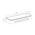 Полка Iddis Optima Home SHE10SBi44