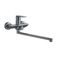 Смеситель для ванны Haiba HB22505-3 пепельный