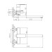 Смеситель для ванны Haiba HB22505-3 пепельный