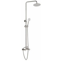 Душевая стойка Haiba HB24808 сталь