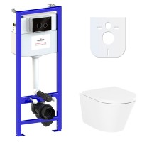 Унитаз с инсталляцией Lavinia Boho Biore 77040096