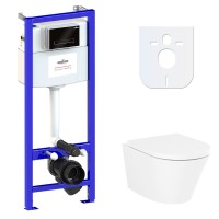 Унитаз с инсталляцией Lavinia Boho Biore 77040106