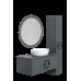 Зеркало для ванной La Fenice Terra grigio 80 FNC-02-TER-G-80
