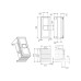 Тумба под раковину La Fenice Cubo 100 FNC-01-CUB-G-100