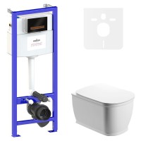 Унитаз с инсталляцией Lavinia Boho Bell Pro 75110008