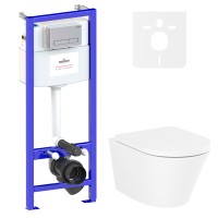 Унитаз с инсталляцией Lavinia Boho Biore 77040099