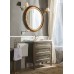 Зеркало для ванной Caprigo PL305-ORO