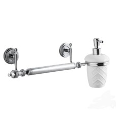 Полотенцедержатель Caprigo Royal 6648 c/c с диспенсером