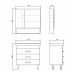 Тумба с раковиной Comforty Никосия 80 00-00011162