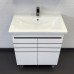 Тумба с раковиной Comforty Нарва 70.5 00-00013805 матовая