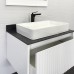 Тумба с раковиной Comforty Марсель 75 00-00013396 матовая