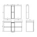 Тумба с раковиной Comforty Дартфорд 110 00-00013690