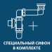 Тумба под раковину Aqwella Mobi 80 MOB0108BS бетон светлый