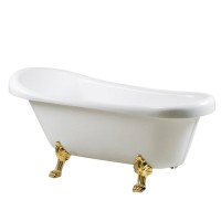 Акриловая ванна Cerutti Classic 157х77 на ножках