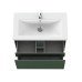 Тумба под раковину Cersanit Grande 80 зеленая
