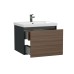 Тумба под раковину Cersanit Grande 60 черный орех