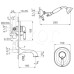 Смеситель Nicolazzi Classica 3400 DB 76 для ванны