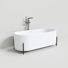 Ванна из литьевого мрамора NT Bagno Amiata 160х70 на каркасе