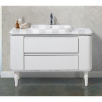 Тумба под раковину BelBagno Radice 1000-2A/2C-710-BL Bianco Lucido