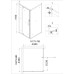 Душевой уголок Niagara Nova 80х90 NG-63-9A-A80
