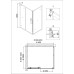 Душевой уголок Niagara Nova 100х90 NG-42-9AG-A100G