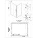 Душевой уголок Niagara Nova 80х120 NG-42-12AG-A80G