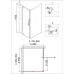 Душевой уголок Niagara Nova 80х90 NG-43-9AG-A80G