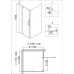 Душевой уголок Niagara Nova 110х120 NG-43-12AG-A110G