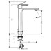 Смеситель для раковины Hansgrohe Rebris 72581000