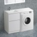 Тумба под раковину BelBagno Kraft LVD-580/1200-2C-PIA-BO Bianco Opaco