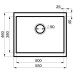 Кухонная мойка Milacio Leon 46х55 MC.77083