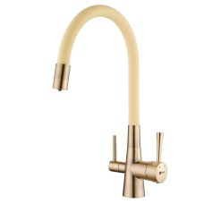 Смеситель для кухни Lemark Comfort LM3075B-Beige