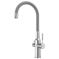 Смеситель для кухни Lemark Expert LM5083S-Gray сталь