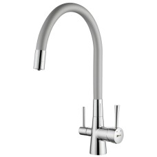 Смеситель для кухни Lemark Comfort LM3075C-Silver серебристый