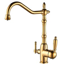 Смеситель для кухни Ledeme L4555G-3