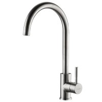 Смеситель для кухни Ledeme L4998-3 сталь