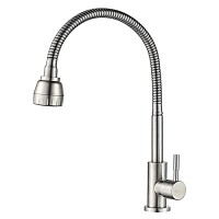 Смеситель для кухни Ledeme L74295 сталь
