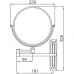 Косметическое зеркало Ledeme L6308