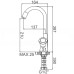 Смеситель для кухни Ledeme L4022-1