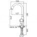 Смеситель для кухни Ledeme L4022-9