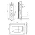 Инсталляция для унитаза Oli Quadra 280490mRI00