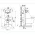 Инсталляция для унитаза Oli Expert Plus 721703 с кнопкой 139178 белый