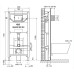 Инсталляция для унитаза Oli 152972 с кнопкой 139181 черный