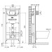 Инсталляция для унитаза Oli 100409 с кнопкой Oli I-Plate 670002 антрацит