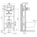 Инсталляция для унитаза Oli 290160m с кнопкой 054989 белый