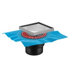 Трап для душа Berges Zentrum Keramik 150х150 п/плитку вертикальный выпуск