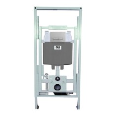 Инсталляция для унитаза Oli Easy Move 005308 с кнопкой 139186 хром матовый