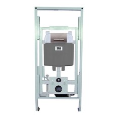 Инсталляция для унитаза Oli Easy Move 005308 с кнопкой 139180 матовый хром