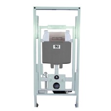 Инсталляция для унитаза Oli Easy Move 005308 с кнопкой 148302 хром матовый