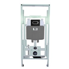 Инсталляция для унитаза Oli Easy Move 005308 с кнопкой 640099 черный/хром матовый